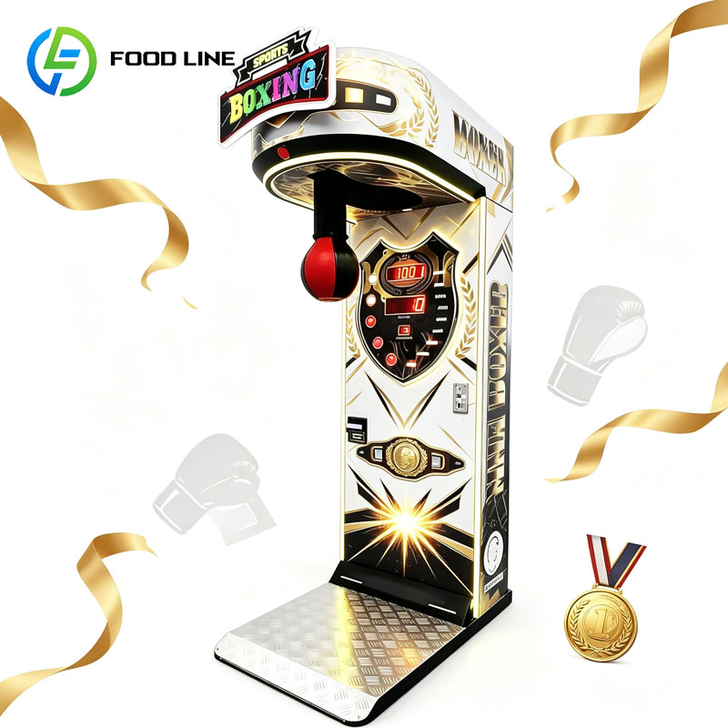 Boxing Machine Arcade - آلة الملاكمة، لعبة أركيد لاختبار القوة،