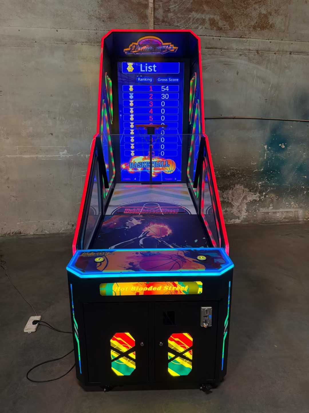 آلة أركيد كرة السلة تعمل بالعم - مراجعة Arcade Ticket Machine وسعره