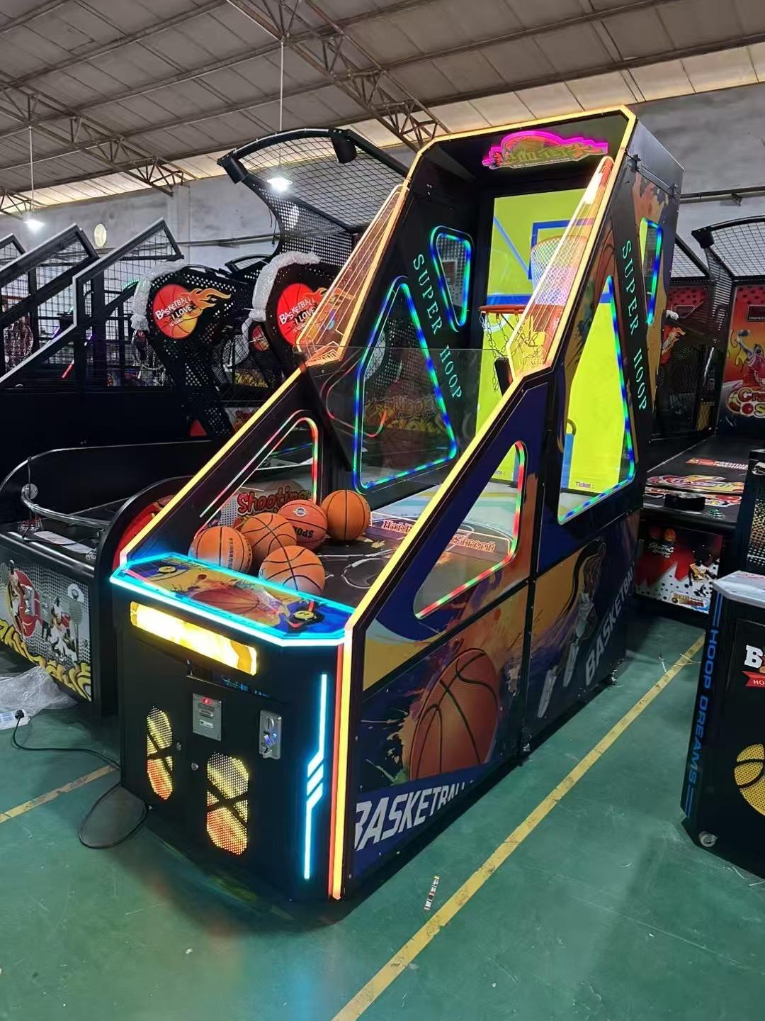 آلة أركيد كرة السلة تعمل بالعم - مراجعة Arcade Ticket Machine وسعره