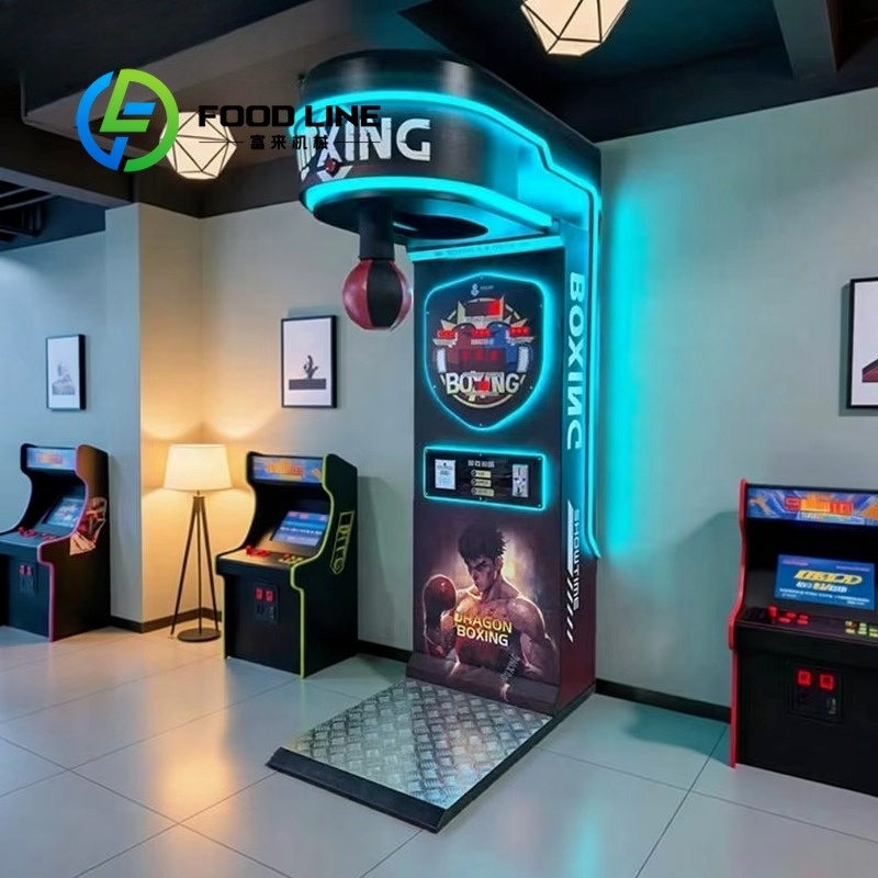 آلة لعبة الملاكمة الرقمية مع ش - مراجعة Boxing Machine Arcade وسعره