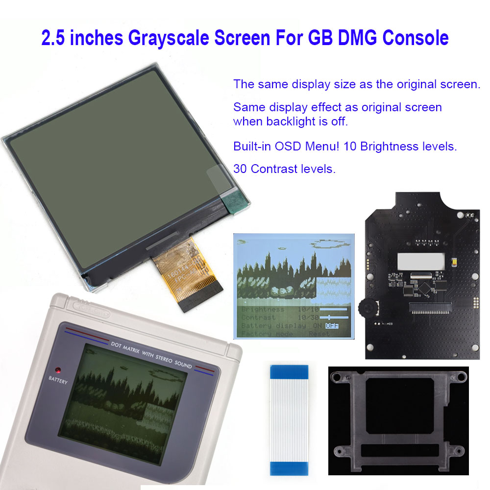 شاشة LCD بتدرجات الرمادي مقاس  - مراجعة Lcd Screen Arcade وسعره