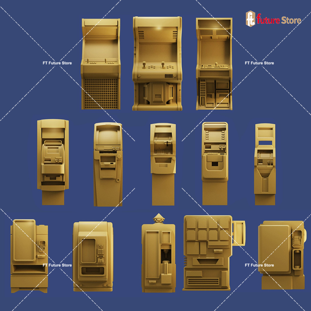 نموذج مصغر ثلاثي الأبعاد بمقيا - مراجعة Arcade Game Vending Machine وسعره