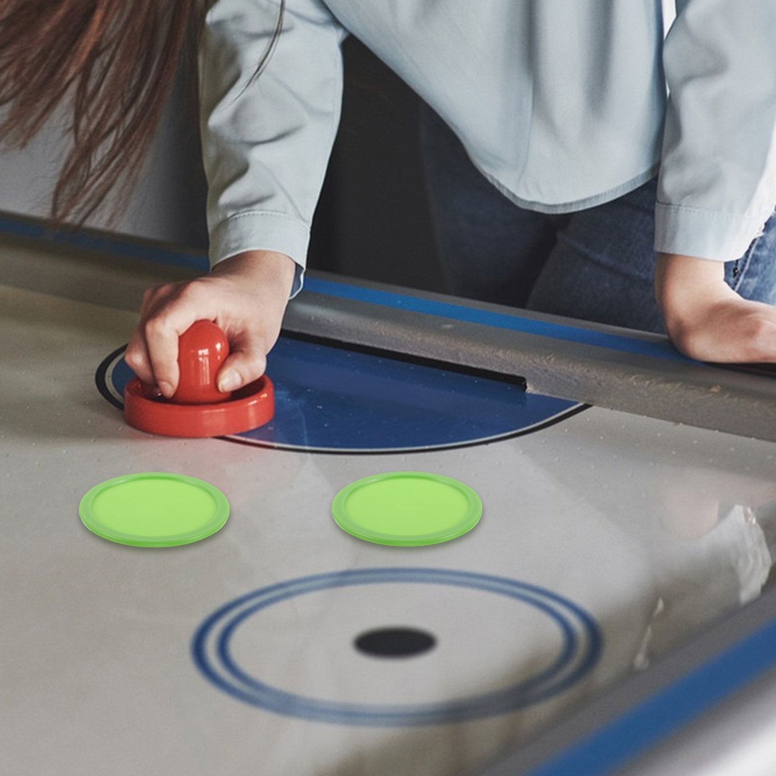 16 قطعة من قطع الهوكي البلاستي - مراجعة Air Hockey Table وسعره